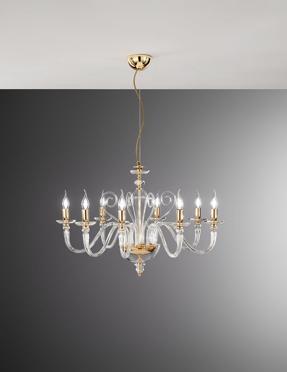 Lustre Victoire transparent 8 lp-victoire-8