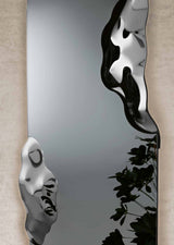 Miroir Crown rectangulaire gris fumé 175x80