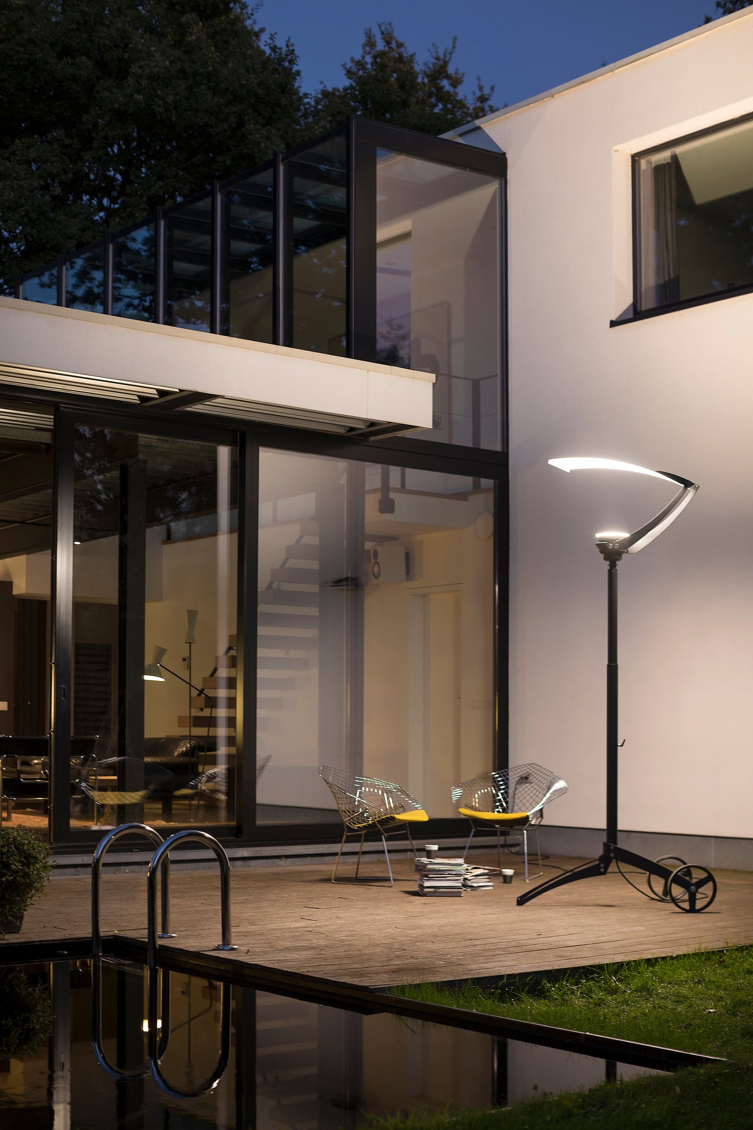 Luminaire mobile Equix N°1 Gris soie 105 121001105