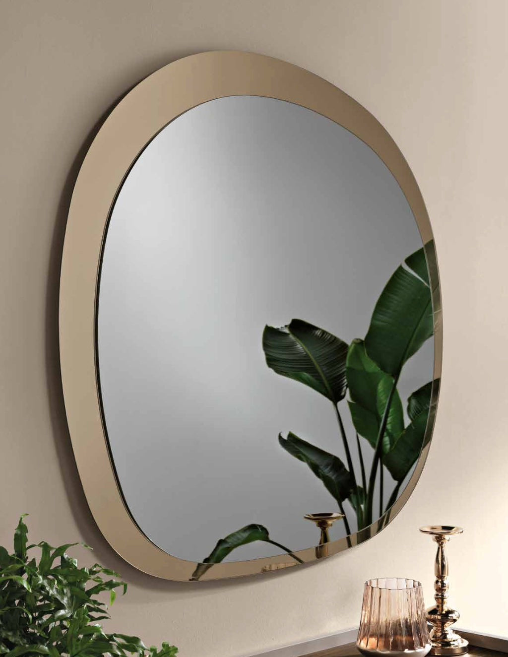 Miroir Fill bronze 88x90