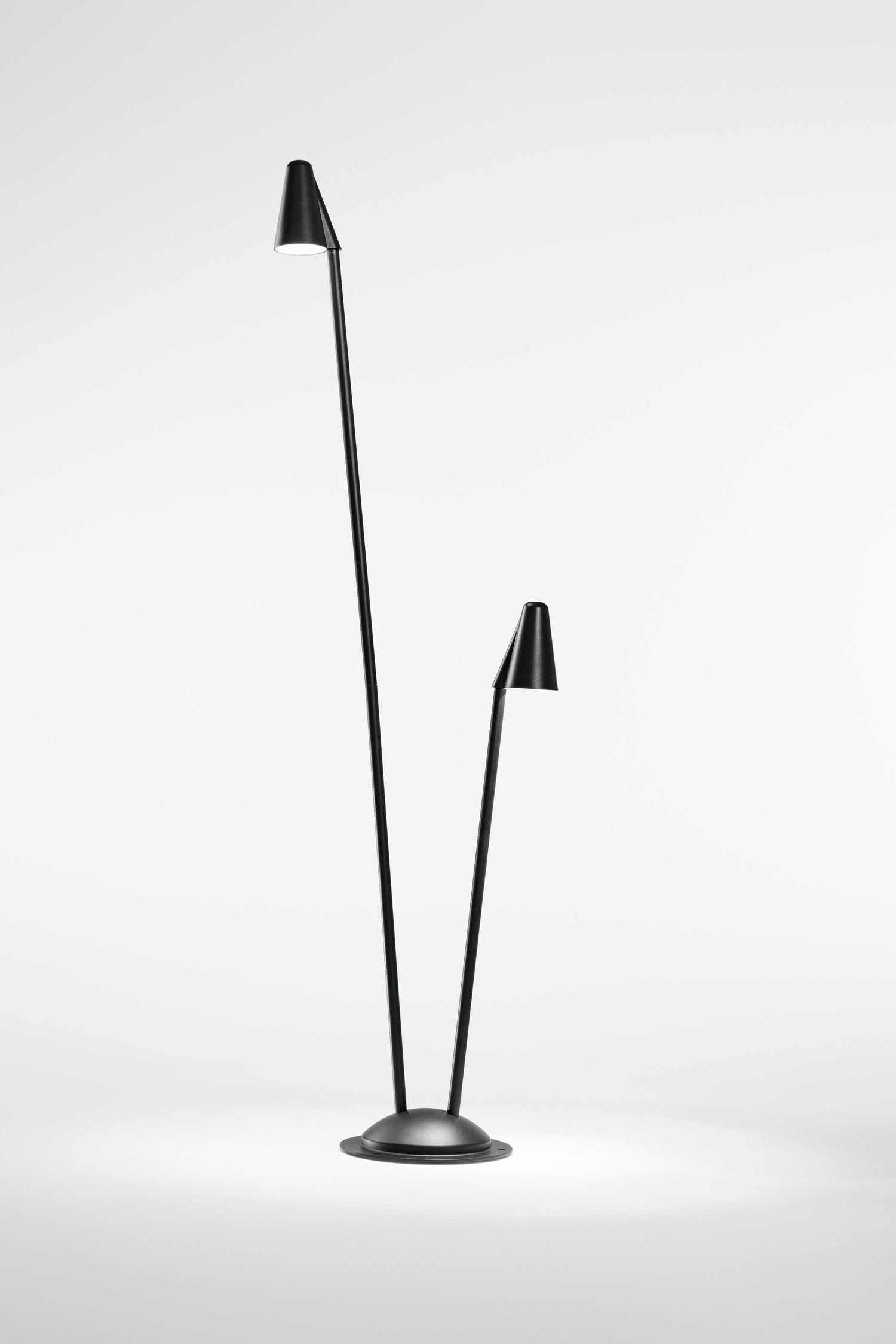 Lampadaire GRASS DOUBLE noir OTPLT804N