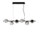 Lustre MONILE noir SO.MONILE/6-ORO
