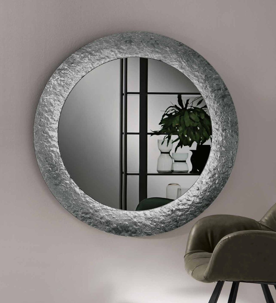 Miroir Nidra  gris fumé 90