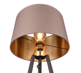 Lampadaire Colette noir/taupe R41561032