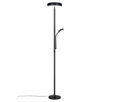 Lampadaire Palermo noir Trio R45741132