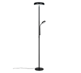 Lampadaire Palermo noir Trio R45741132