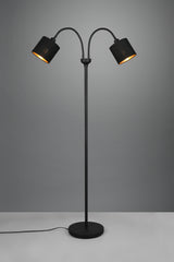 Lampadaire Tommy noir/or 2L R46332079