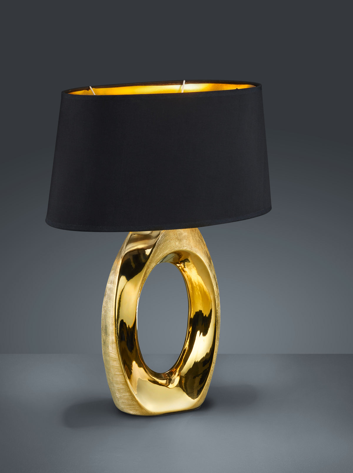Lampe Taba noir/or gm R50521079