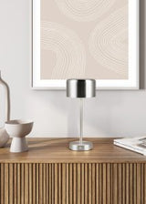 Lampe nomade Jeff nickel mat R59151107
