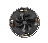 Plafonnier ventilateur Trondheim Trio R61095032