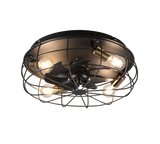 Plafonnier ventilateur Trondheim Trio R61095032