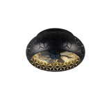 Plafonnier ventilateur Bidar noir Trio R61574080