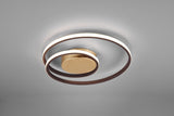 Plafonnier Zibal rouille et or Trio R62911124 R62911124