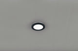 Plafonnier Camillus rond noir pm R62921032