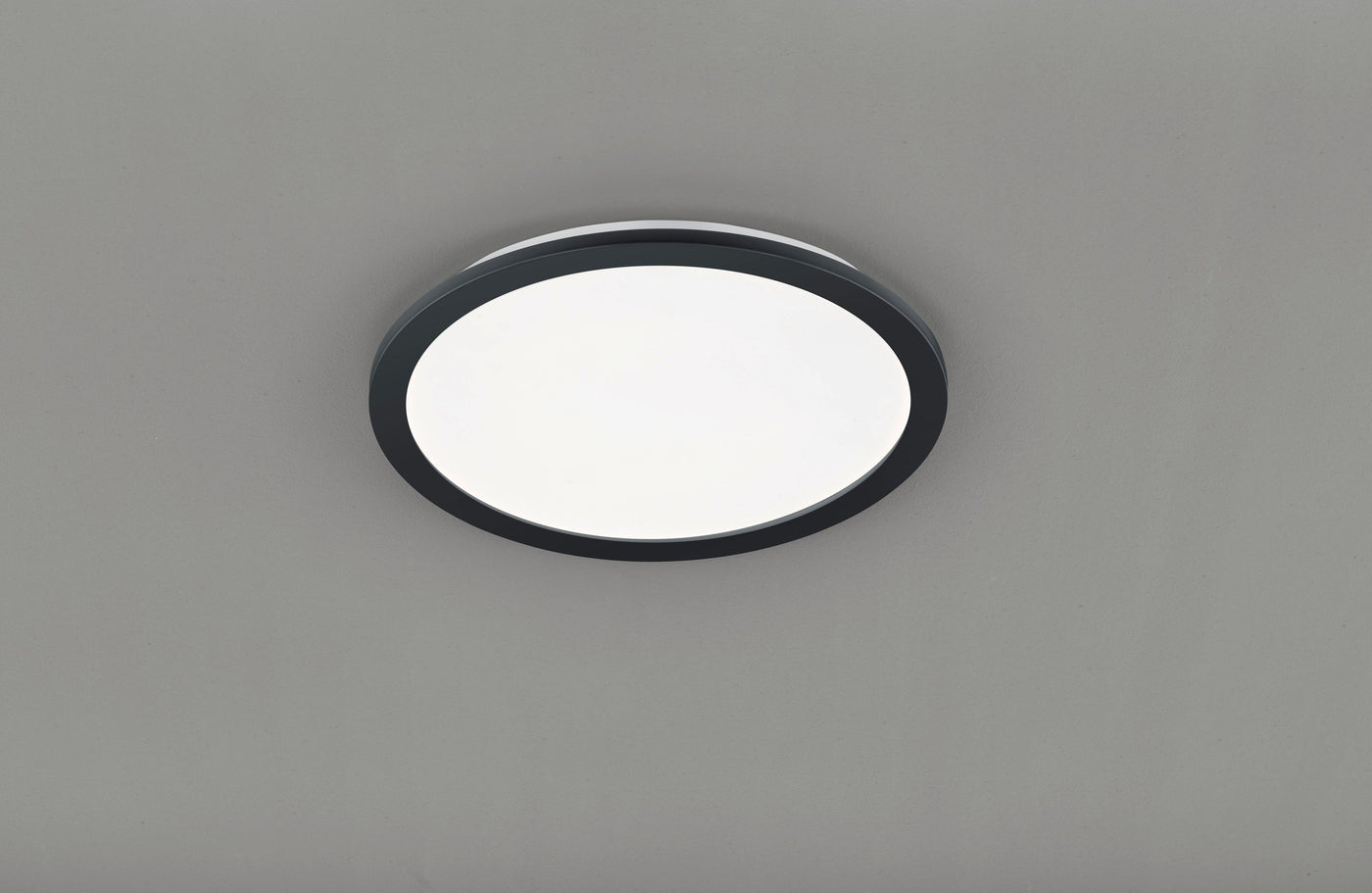 Plafonnier Camillus rond noir gm R62922432