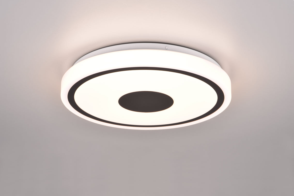 Plafonnier Bunda noir et blanc R64361132