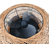 Plafonnier ventilateur Lillesand Trio R6730216