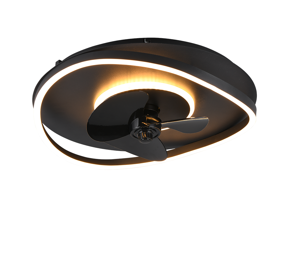 Plafonnier ventilateur Sortland Trio R67393132