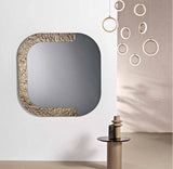 Miroir Volta bronze 120x120