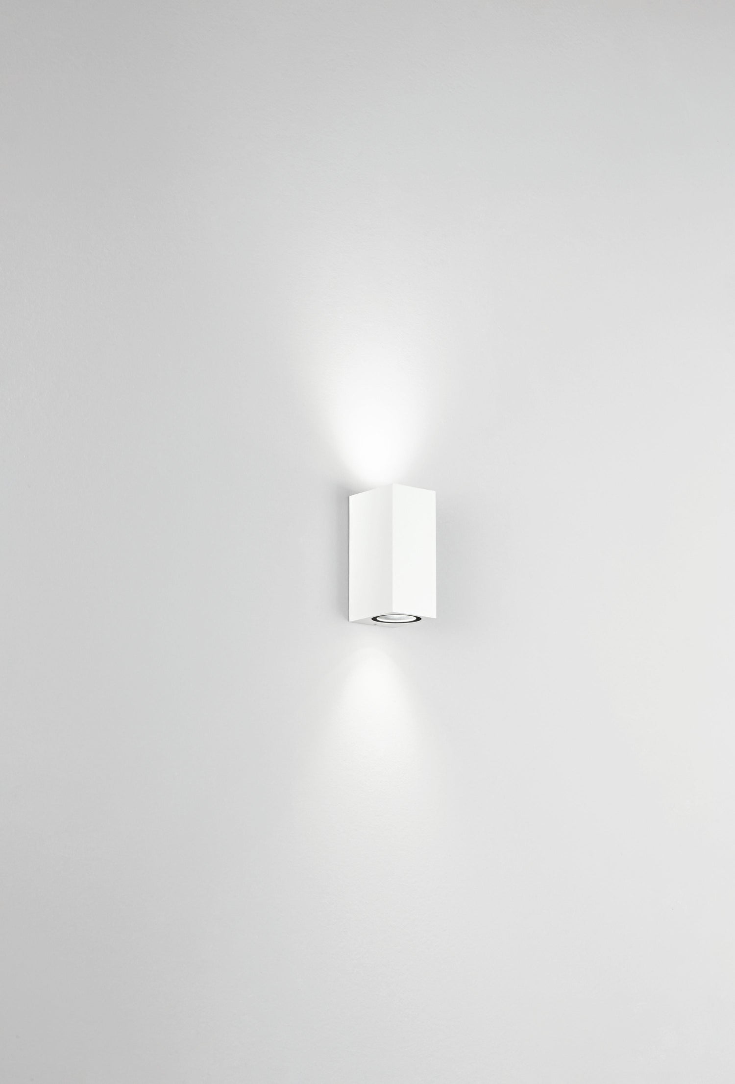 Applique ZENO SQUARE 2 blanche OTAP0022B