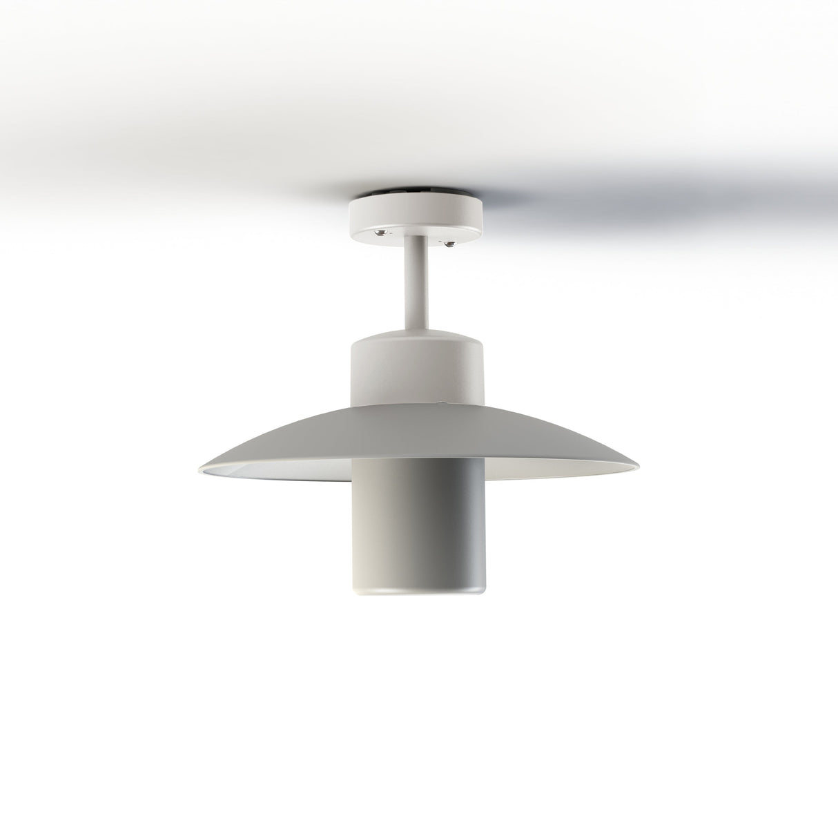 Plafonnier Aubanne N°2 depoli Blanc pur 101 101004101