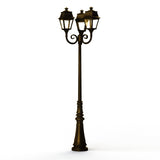 Lampadaire Avenue 2 N°11 LED clair Patiné doré 009 102129009