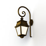 Applique Avenue 2 N°2 LED opale Patiné doré 009 102106009