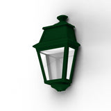 Applique Avenue 2 N°3 LED Diffuseur clair Vert 067 102108067