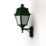 Applique Avenue 2 N°7 LED opale Vert Anglais 019 102121019