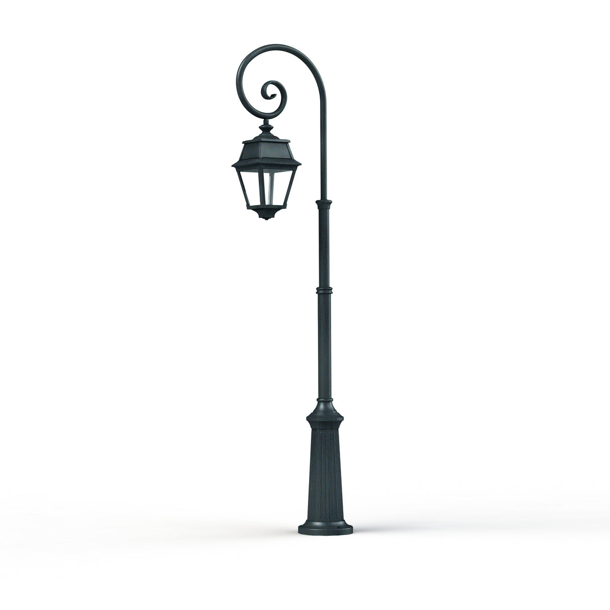 Lampadaire Avenue 2 N°8 LED clair Vert de gris 008 102123008