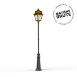 Lampadaire Avenue 2 N°9 LED Laiton brut 072 Diffuser Diffuseur opale 102127072