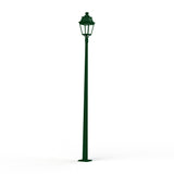 Lampadaire Avenue 3 N°11 LED Warm Vert 067 Diffuseur clair 103258067