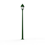 Lampadaire Avenue 3 N°11 LED Warm Vert 019 Diffuseur opale 103160019