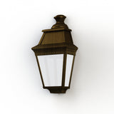 Applique Avenue 3 N°2 LED Warm Patine dorée 009 Diffuseur PMMA opale 103162009