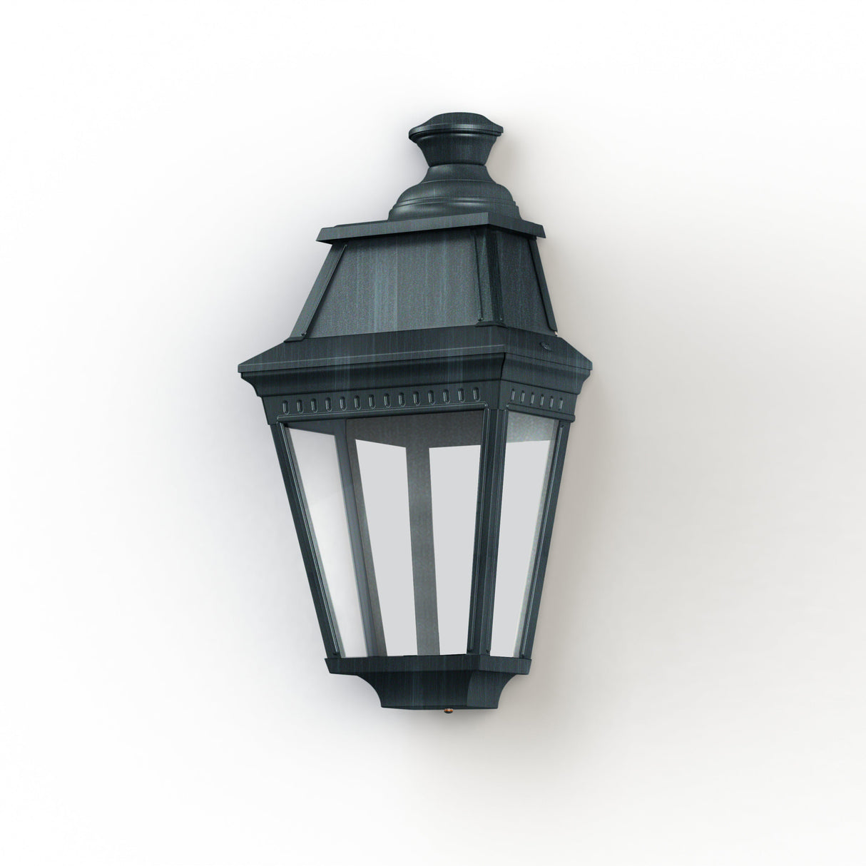 Applique Avenue 3 N°2 LED Warm Patine vert de gris 008 Diffuseur clair 103261008