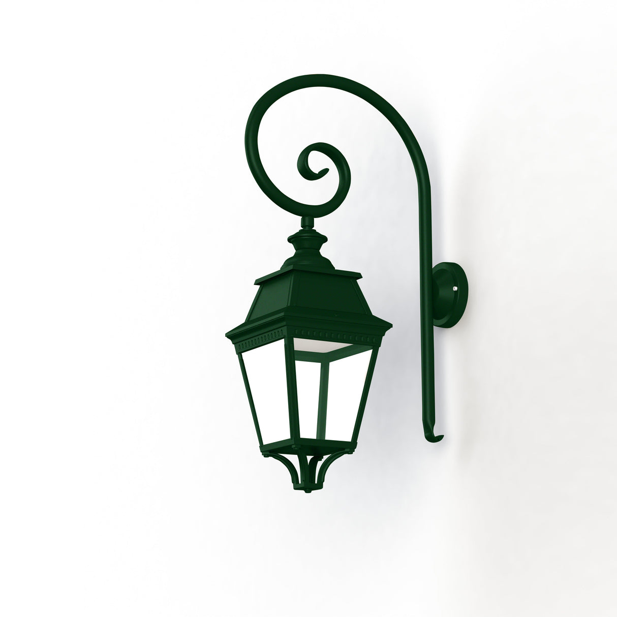Applique Avenue 3 N°3 LED Warm Vert 067 Diffuseur clair 103108067