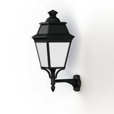 Applique Avenue 3 N°4 LED Warm Noir 000 Diffuseur opale 103115000