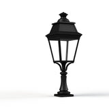 Borne Avenue 3 N°5 LED Warm Noir 000 Diffuseur clair 103218000