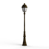 Lampadaire Avenue 3 N°7 LED Warm Patine dorée 009 Diffuseur opale 103230009