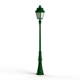 Lampadaire Avenue 3 N°7 LED Warm Vert 067 Diffuseur opale 103130067