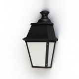 Applique Avenue 4 N°2 E27 opale Noir foncé 000 104040000