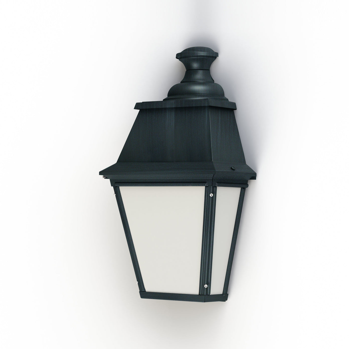 Applique Avenue 4 N°2 LED 35W 2700°K vert de gris 008 Diffuseur PMMA opale 104351008