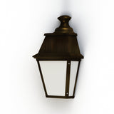 Applique Avenue 4 N°2 LED 35W 2700°K Patine dorée 009 Diffuseur PMMA opale 104351009