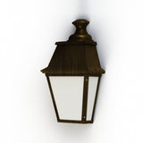 Applique Avenue 4 N°2 LED 35W 3000°K Patine dorée 009 Diffuseur PMMA opale 104251009