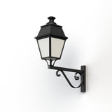 Applique Avenue 4 N°3 E27 opale Noir foncé 000 104062000