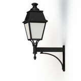 Applique Avenue 4 N°4 E27 opale Noir foncé 000 104096000