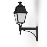Applique Avenue 4 N°4 LED 35W 2700°K Noir 000 Diffuseur opale 104358000