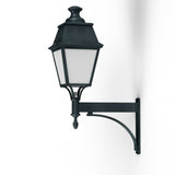 Applique Avenue 4 N°4 LED 35W 2700°K Patine vert de gris 008 Diffuseur opale 104358008