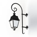 Applique Avenue 4 N°5 E27 opale Noir foncé 000 104130000