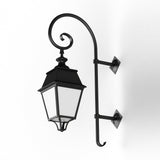 Applique Avenue 4 N°5 LED 35W 3000°K Noir 000 Diffuseur opale 104260000